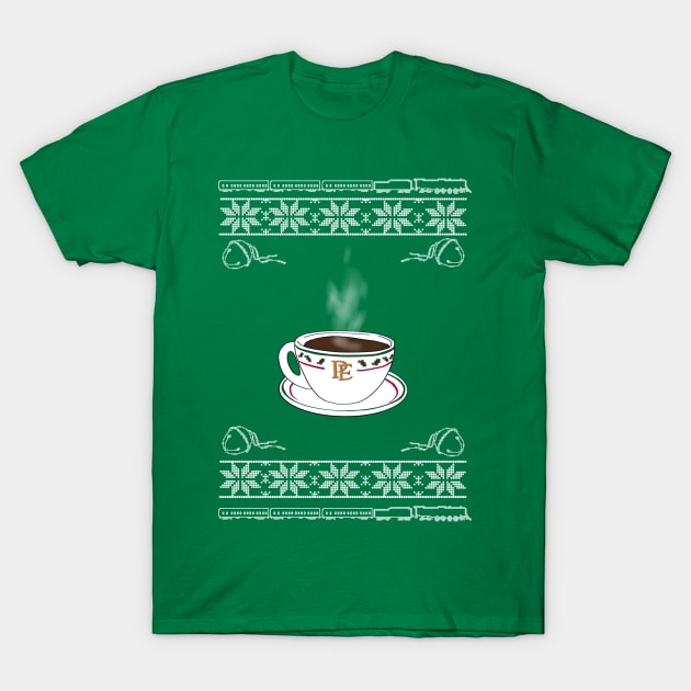 Polar express hot chocolate T-Shirt by bowtie_fighter